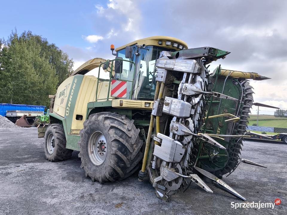 Sieczkarnia Krone Big X 650 4x4 Przystawka 8 śląskie Zawiercie sprzedam