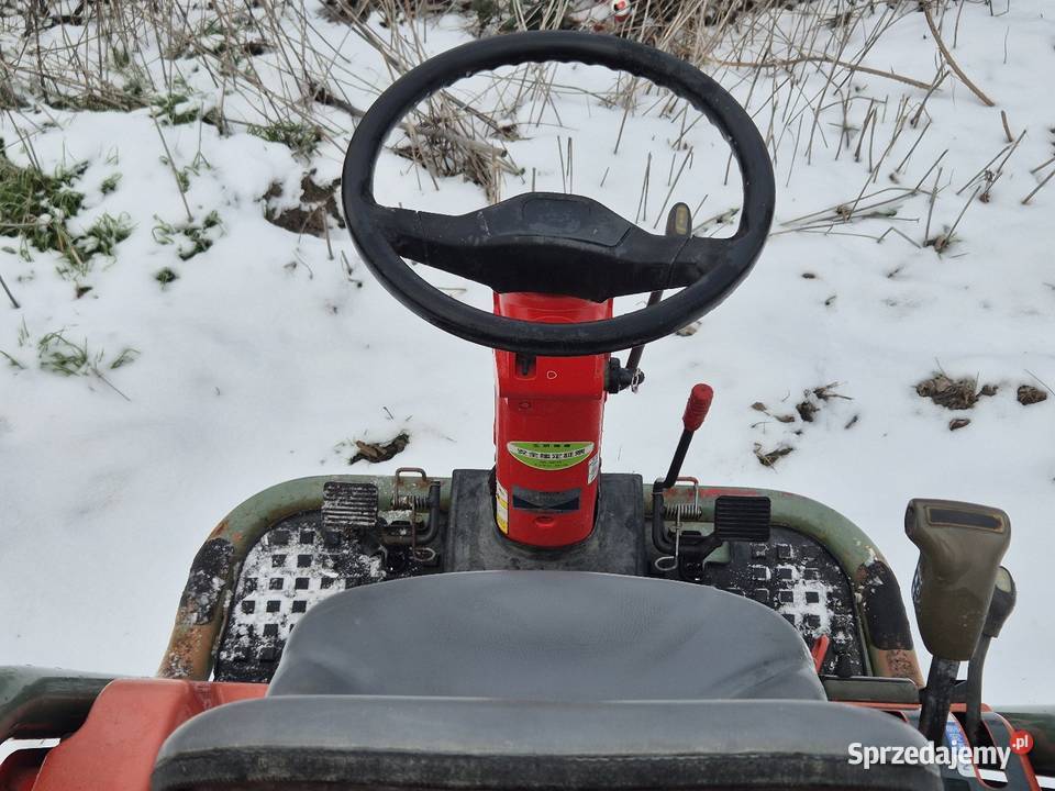 Traktorek traktor YANMAR AC18 18 Z Glebogryzarką Małuszyn