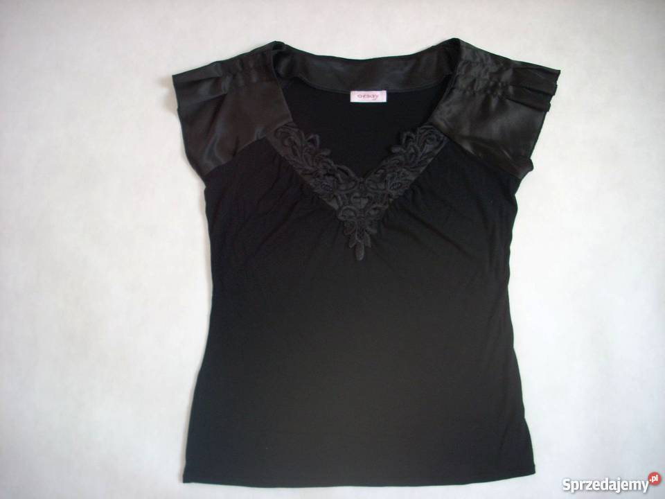 Bluzka ORSAY elegancki HAFT satynowy 38 M Nowy Sącz