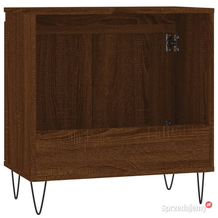 Szafka łazienkowa brązowy dąb 58x33x60 WM831587 Warszawa