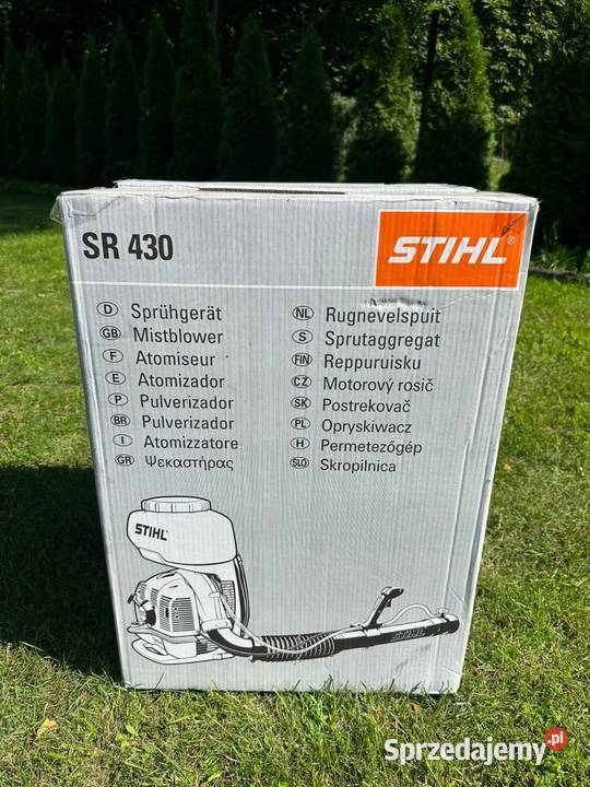 Opryskiwacz spalinowy STIHL SR430 Chełmno sprzedam