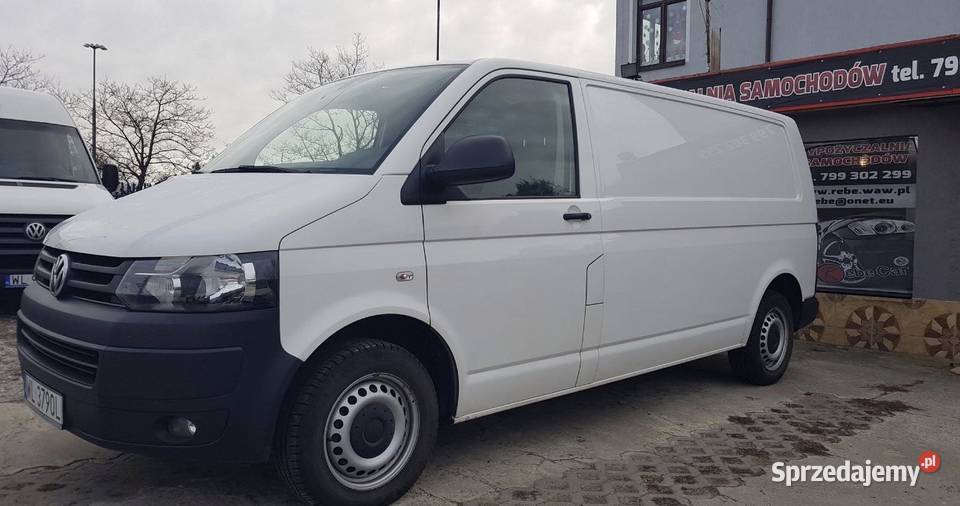 Volkswagen Transporter T5 Long Van 20 TDI kupiony w Polsce Jabłonna