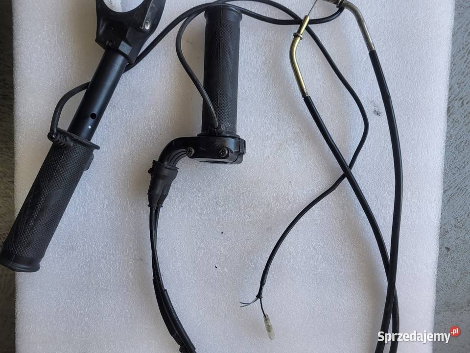 Kawasaki ZZR 1400 kierownica rogaz manetka Części i akcesoria motocyklowe Nowy Tomyśl