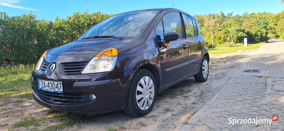 Renault Modus 2005 LPGGAZ 16 16V Samochody osobowe lubuskie Zielona Góra
