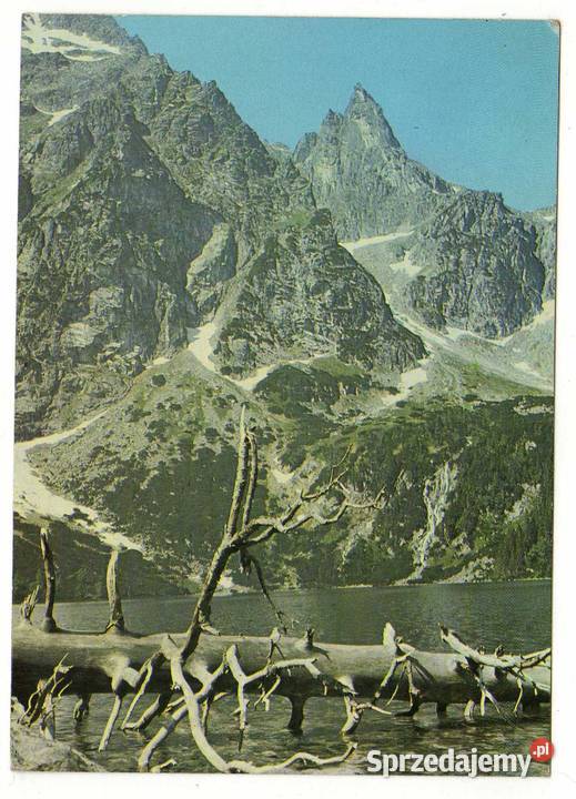 TATRY WYSOKIE TURNIA MNICHA POCZTÓWKA świętokrzyskie Krynki