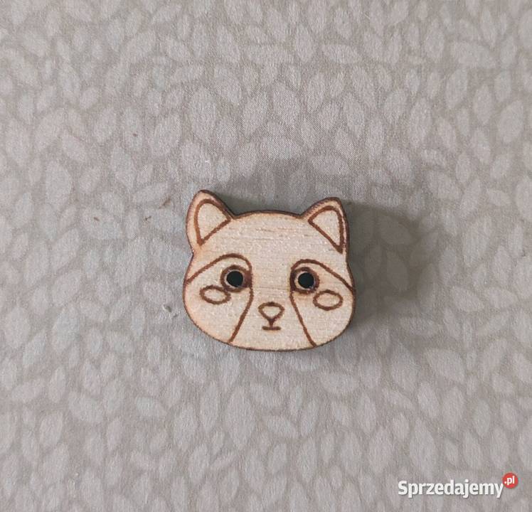 5x guzik drewno grawer 2 hand made guz7 Tczew