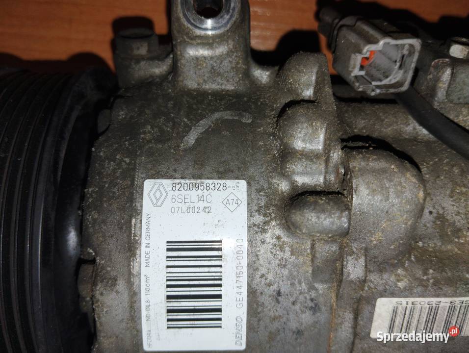Sprężarka kompresor klimatyzacji Renault 14 tce