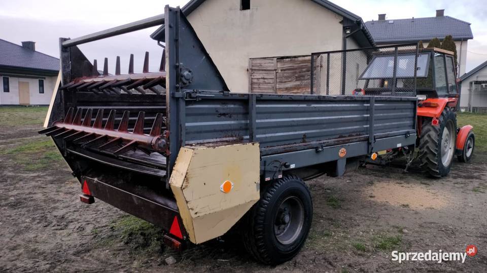 Rozrzutnik obornika jednoosiowy czarna Łuków