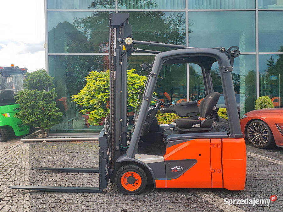 Wózek widłowy elektryczny Linde E16C02 16 t Wózki widłowe Kęty