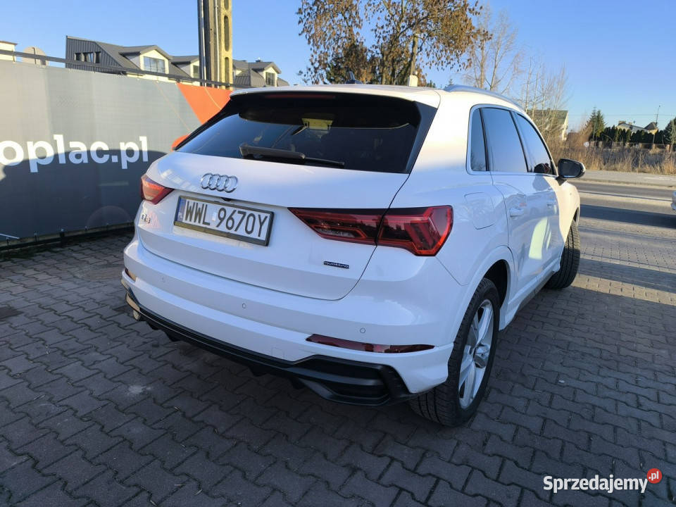Audi Q3 20 TFSi 245 Sline Quattro Kamera Navi Łuków