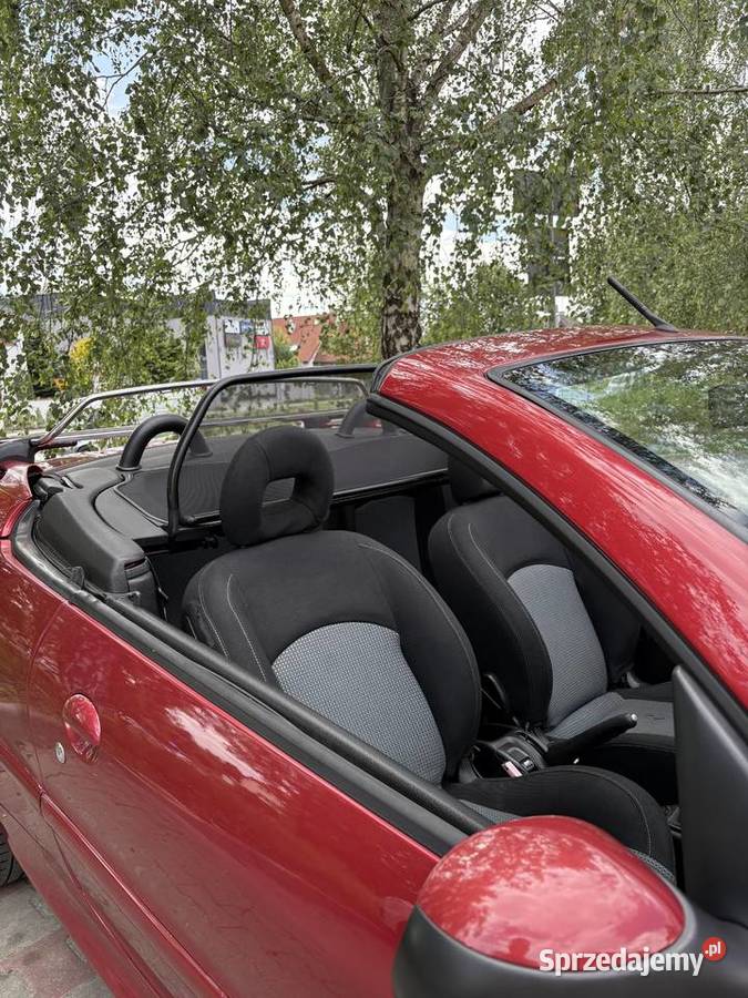 Peugeot 206CC 16 benzyna 2002r car audio wspomaganie kierownicy Lublin sprzedam