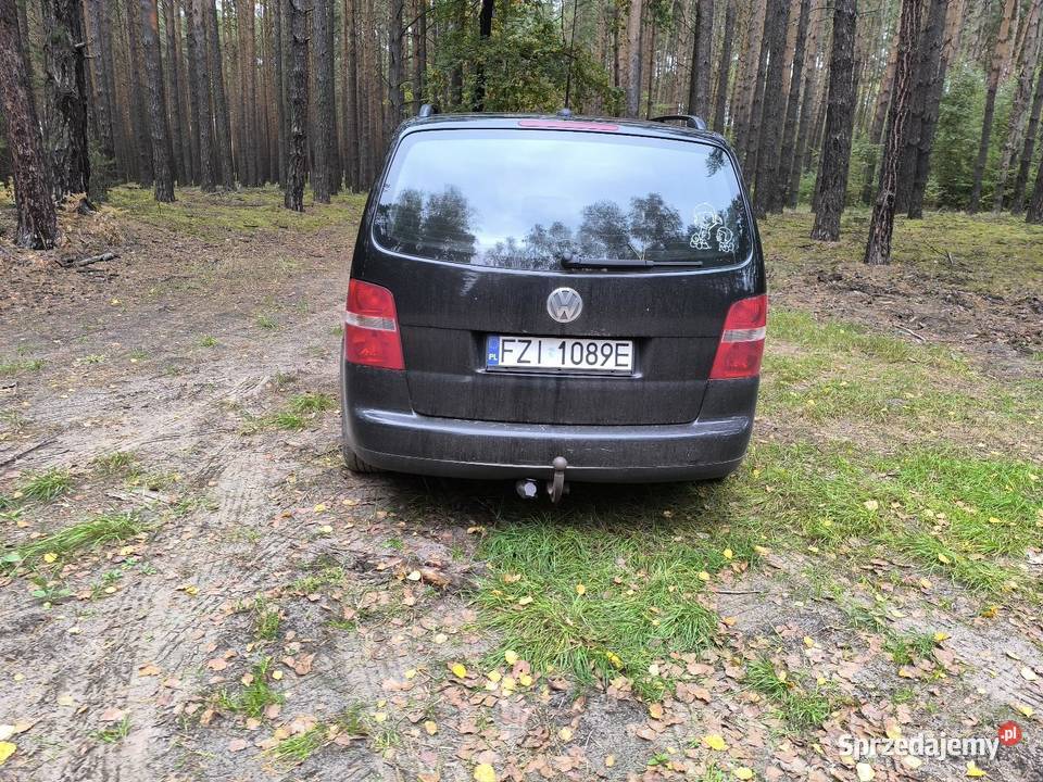 Vw Touran 19 TDI 2006r najlepszy silnik wygodne 1998cm3 Trzebiechów