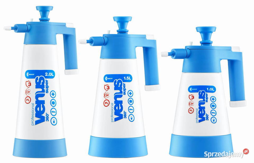 Opryskiwacz ciśnieniowy z obrotową końcówką 2L sprzedam