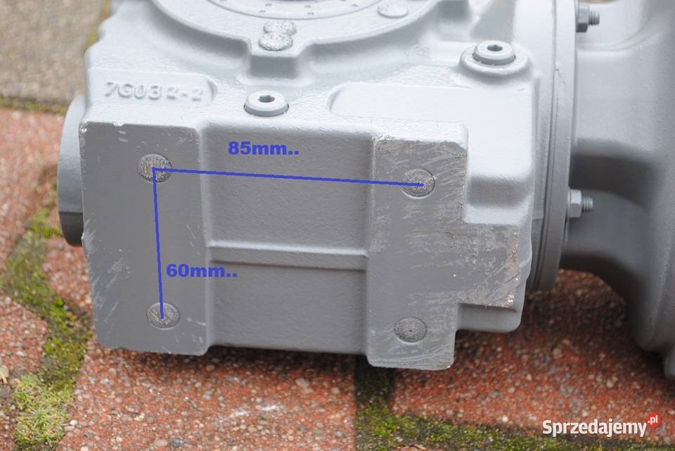 Motoreduktor kątowy 11kw 83obrmin SEW typ Kargowa