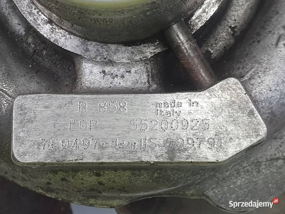 TURBOSPRĘŻARKA Alfa Romeo GT 19 JTD turbo