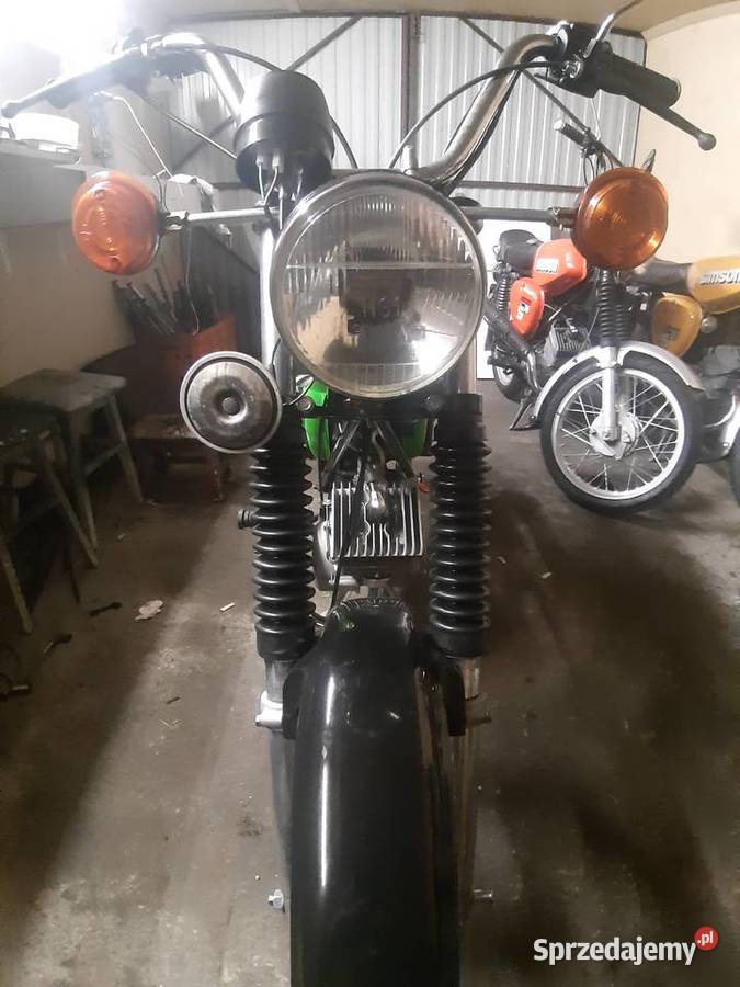 Motorower simson enduro s511 wykonany na wzór