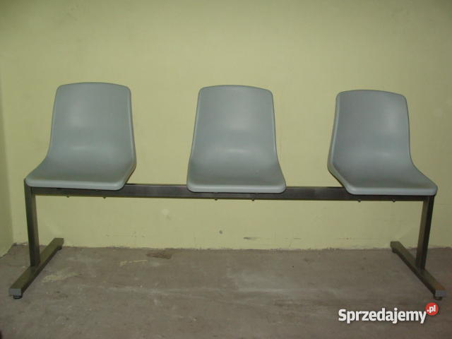 krzesla do poczekalni potrojne 10 komletow Meble Kielce