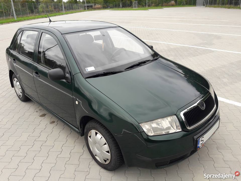SKODA FABIA 14MPI 8V 90 przebieg Wspomaganie Gliwice sprzedam