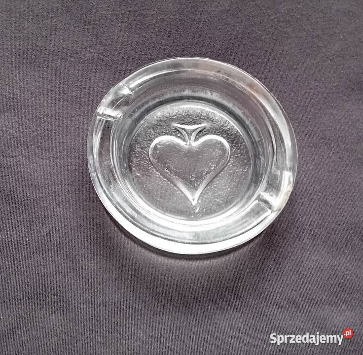 Popielniczka karciana wzór Pik HSG Ząbkowice wielkopolskie Koźminek