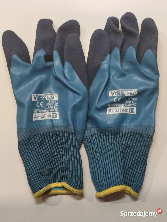 Rękawice robocze powlekane lateksem Verken Radom