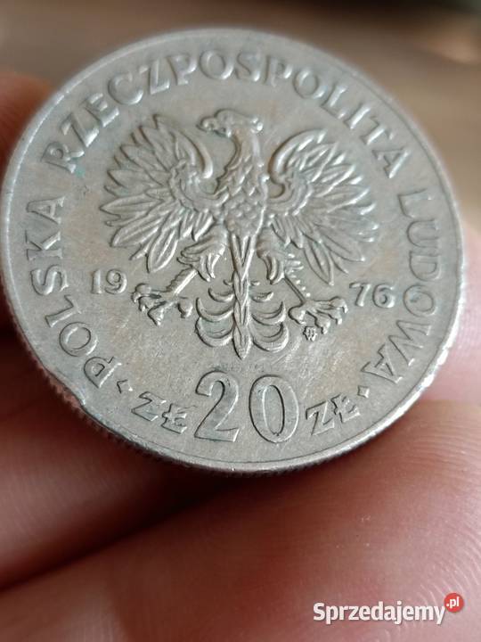 Sprzedam monete 20 zl 1975 Marceli Nowotko Chełm sprzedam
