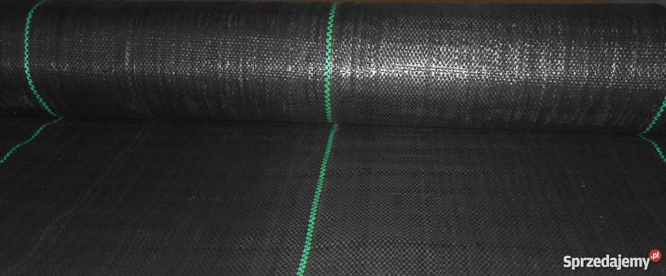 Agrotkanina mata 08x50m czarna gruba 90g filtrUV Zamość sprzedam