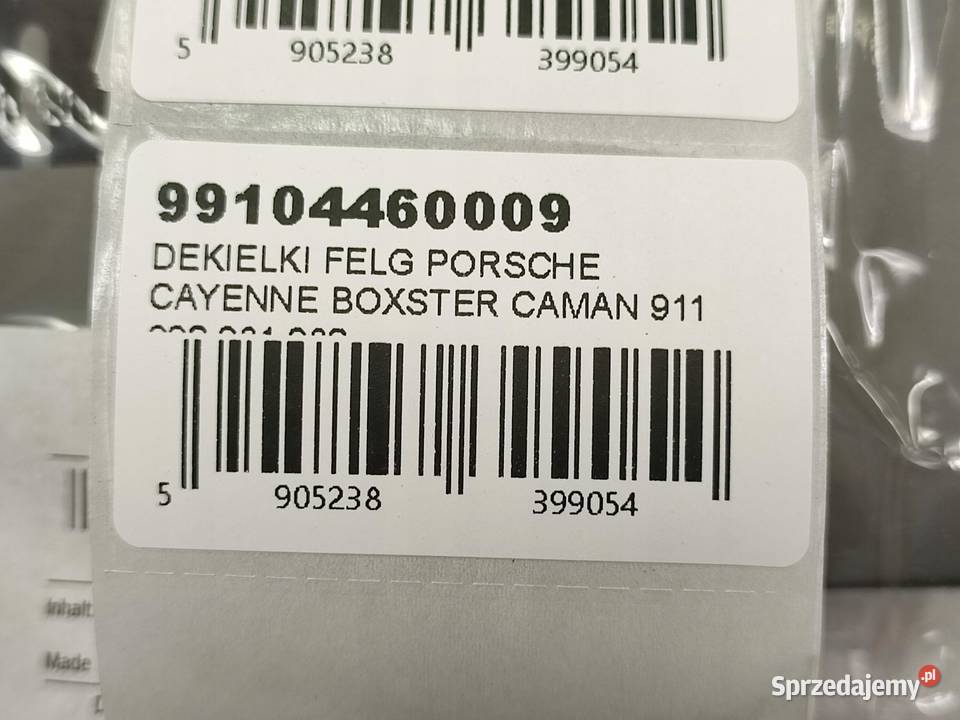 DEKIELKI FELG 18 PORSCHE CAYENNE CAYMAN 2003
