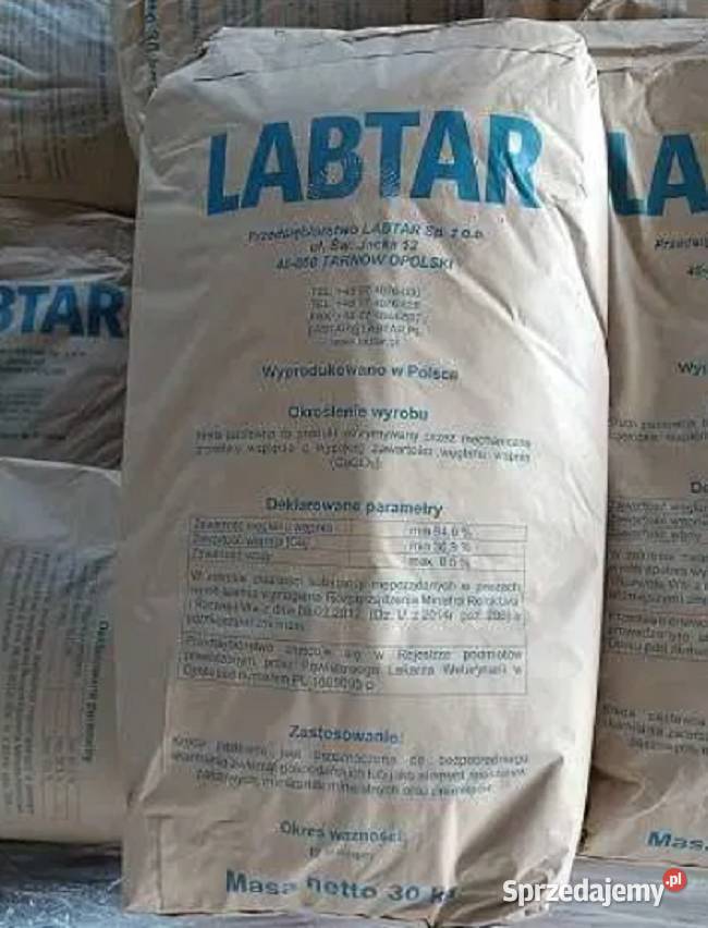 Kreda pastewna gruboziarnista paleta 33 worki 30