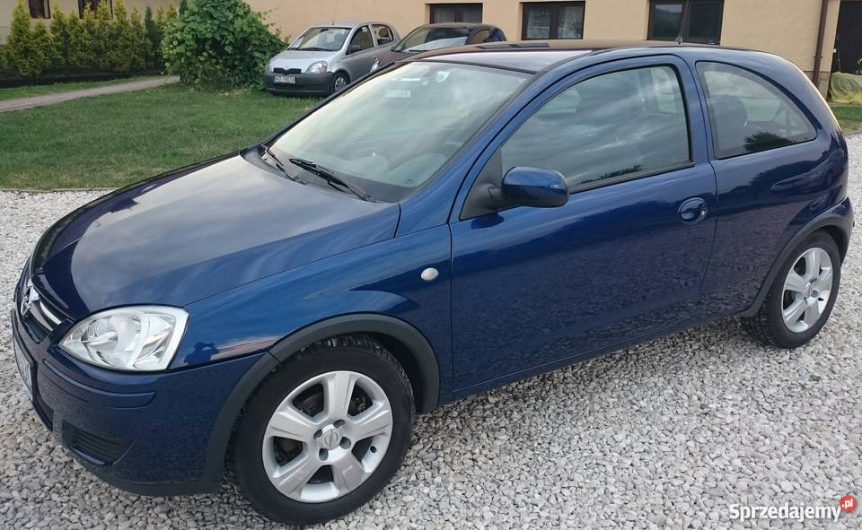 Opel Corsa C 10 welurowa tapicerka podkarpackie Rzeszów