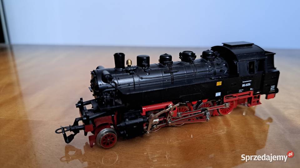 lokomotywa parowóz br 86 TT Burzenin