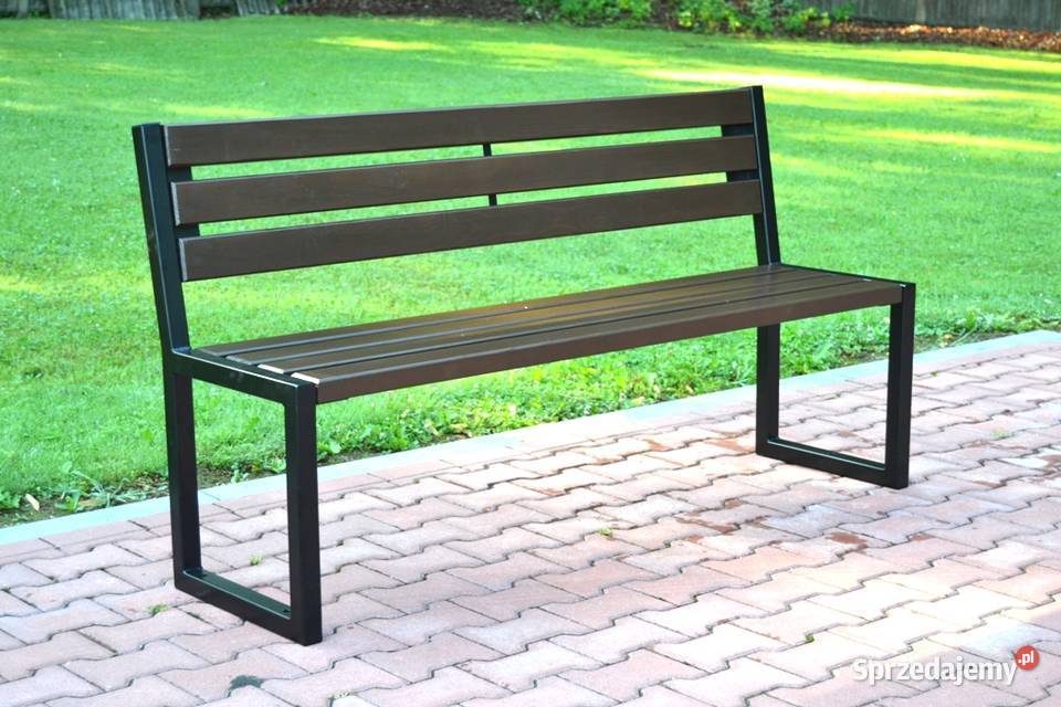 Ławka miejska ogrodowa parkowa uliczna loftowa Pruszków