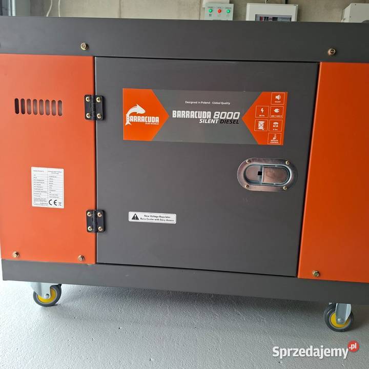 Agregat prądotwórczy 10 kVA 8 kW 230400V