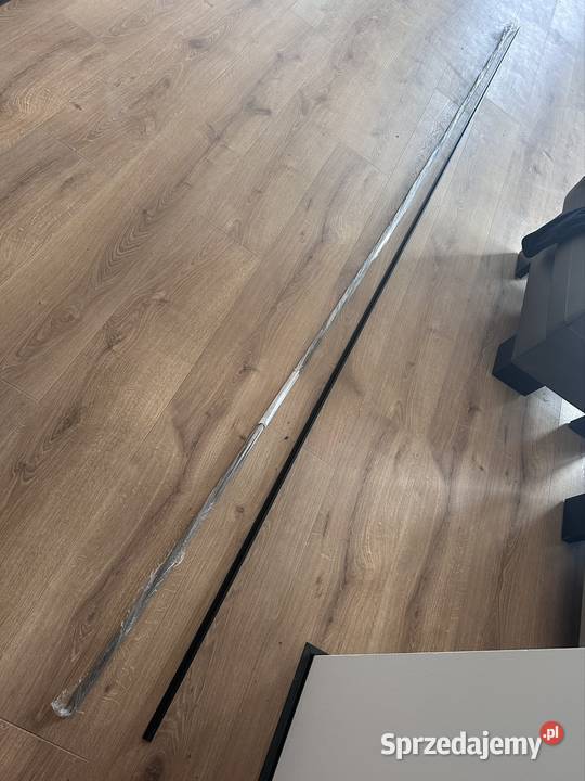 Teownik aluminiowy 4m czarny mat RAL9005 Pozostałe małopolskie