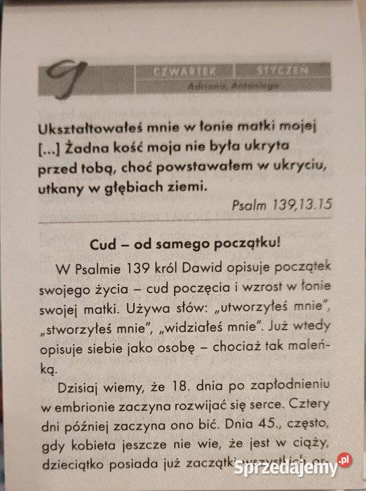 KATOLICKI Kalendarz 2025 zawiera 366 wiadomości Warszawa