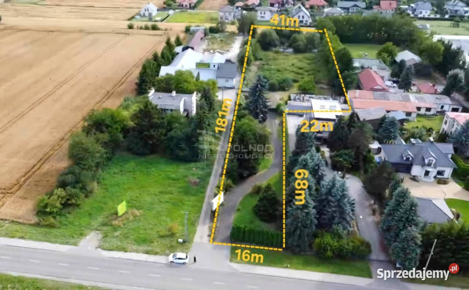 Działka budowlanoinwestycyjna na sprzedaż