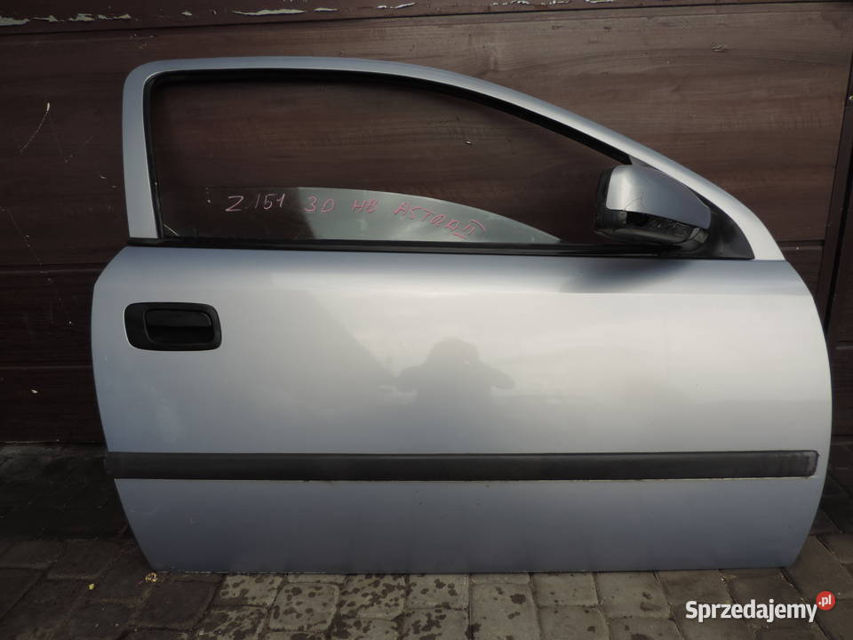 Drzwi prawy przód Astra 2 3D kolor Z151 Rok produkcji 2001 Karoseria Nowy Sącz