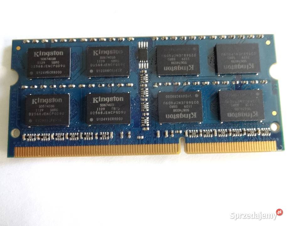 Pamięć 4gb DDR3 do laptopa PC31600S Pozostałe Szczecin
