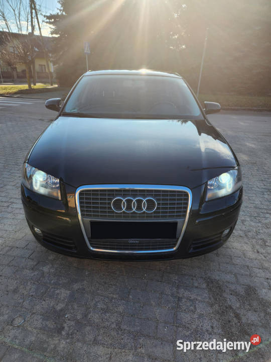 Audi A3 8P 18 Benzyna 160 2007 Klimatronik Xenon Rok produkcji 2007 podlaskie Wysokie Mazowieckie