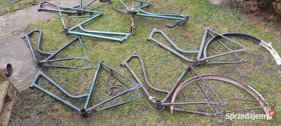 Rama do roweru z silnikiem sachs 301 Spartamet łódzkie Rogów