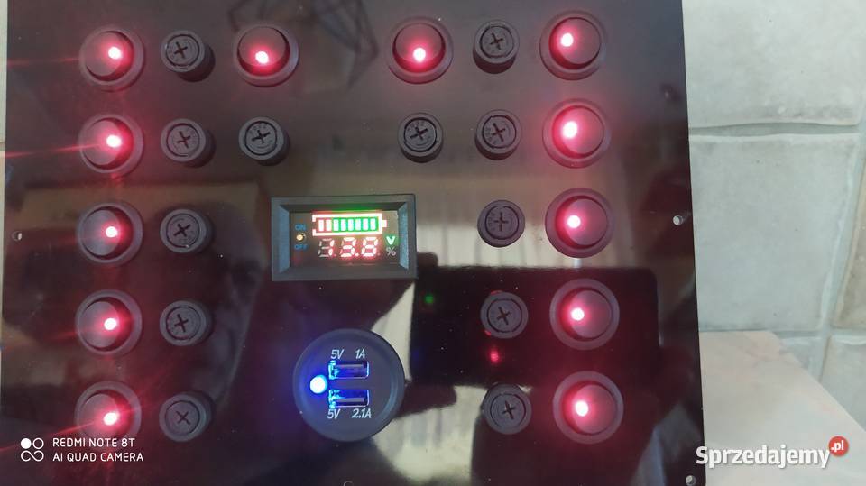 Tablica centralka panel elektryczny rozdzielnia Iława