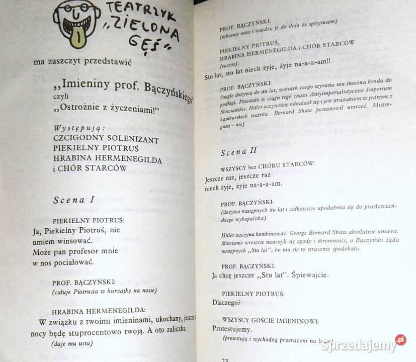 Zielona Gęś Konstanty Ildefons Gałczyński Pozostałe