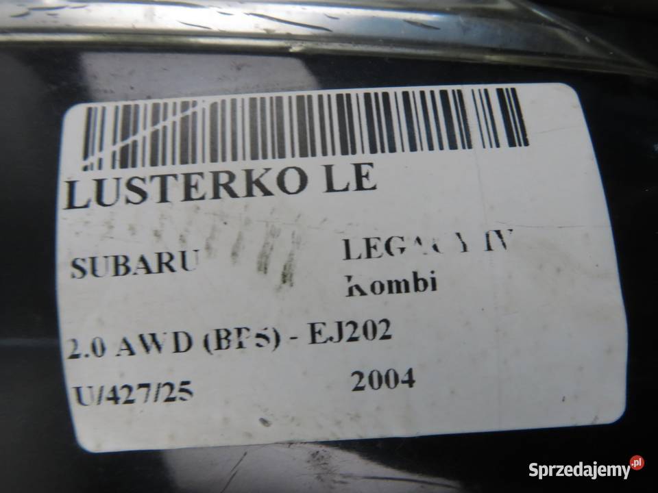 LUSTERKO LEWE SUBARU LEGACY IV Kombi D20 małopolskie