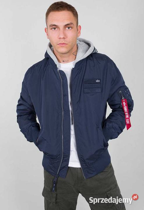 Alpha Industries kurtka z kapturem MA1 TT CUSTOM Warszawa sprzedam