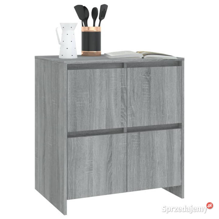Szafka szary dąb sonoma 70x41x75 materiał