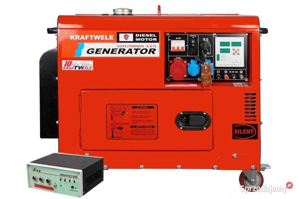 AGREGAT GENERATOR PRĄDOTWÓRCZY 98KW 3F SILENT Ząbkowice Śląskie
