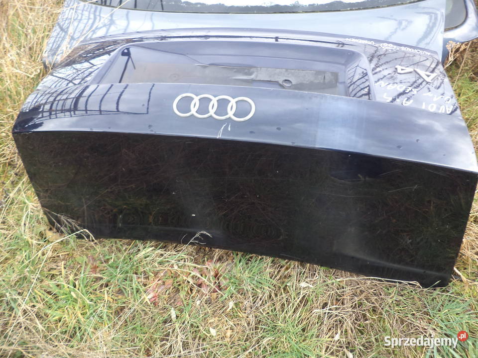 AUDI A4 B6 SEDAN 2003 MALYSZ KLAPA TYLNA części blacharskie Turek