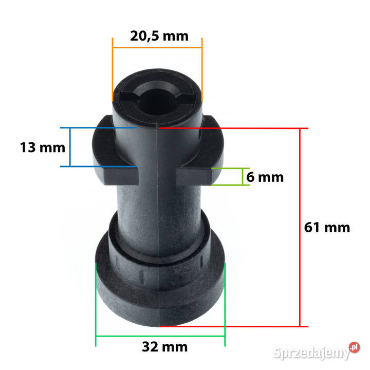 Adapter M22 do Krcher Gwint 14 160 bar 60C Ludźmierz
