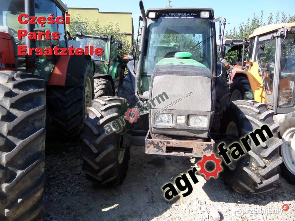 Valtra 6250 części skrzynia biegów zwolnica oś Byków