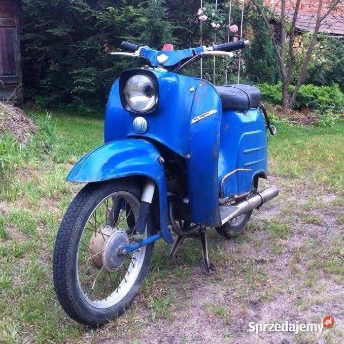 Simson schwalbe z papierami Zielona Góra