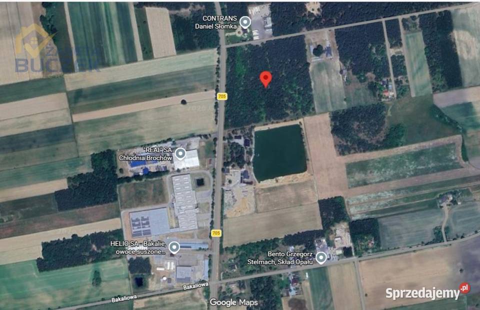 Sprzedam działkę inwestycyjną 482 ha w Brochowie mazowieckie